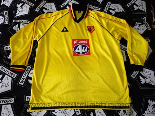Watford Home football shirt 1999 - 2001 