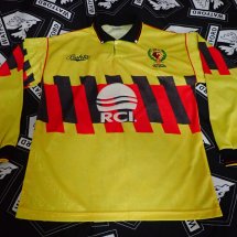 Watford Home camisa de futebol 1991 - 1993 sponsored by RCI