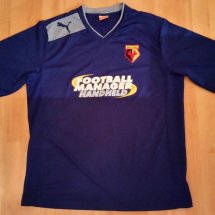 Watford Home camisa de futebol 2012 - 2013 sponsored by Football Manager