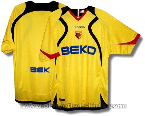 Watford Home football shirt 2007 - 2008