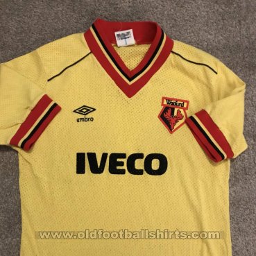 Watford Home voetbalshirt  1983 - 1984