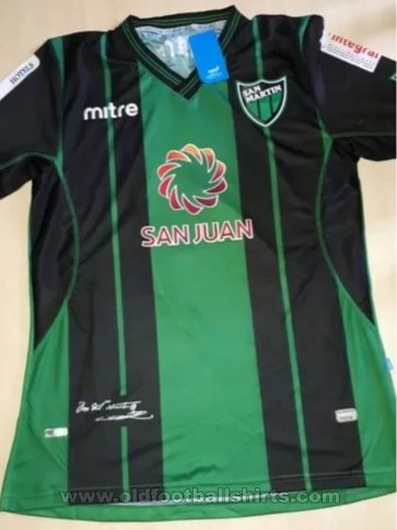 San Martín de San Juan Home football shirt 2017 - 2018