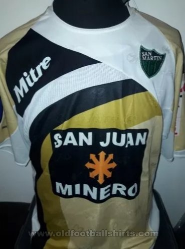 San Martín de San Juan Away football shirt 2009 - 2010