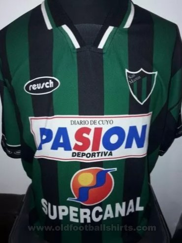 San Martín de San Juan Home football shirt 1998 - 1999