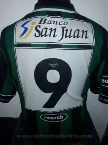 San Martín de San Juan Home football shirt 1998 - 1999