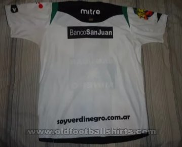 San Martín de San Juan Away football shirt 2011 - 2012