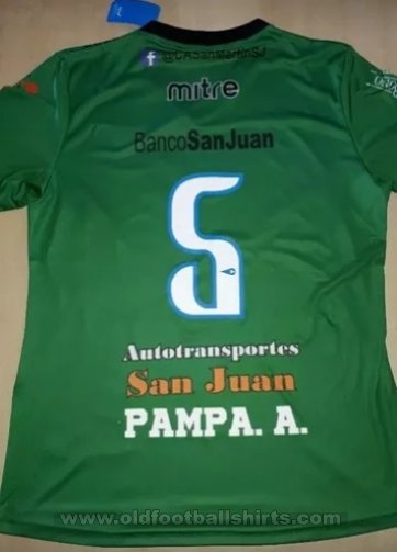 San Martín de San Juan Home football shirt 2018 - 2019