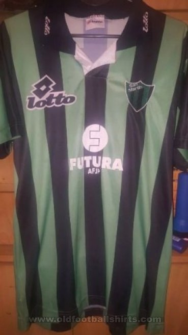 San Martín de San Juan Home football shirt 1995 - 1996