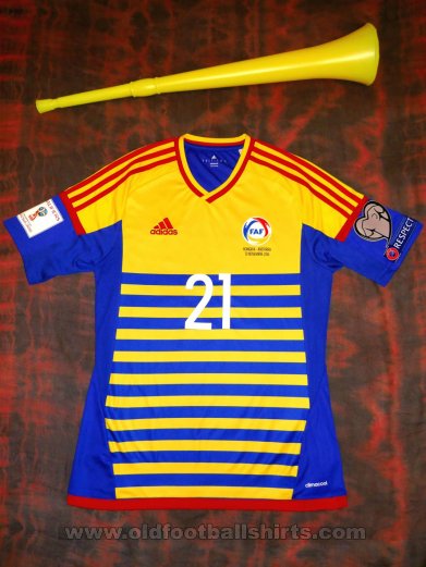 Andorra Away football shirt 2016 - 2017
