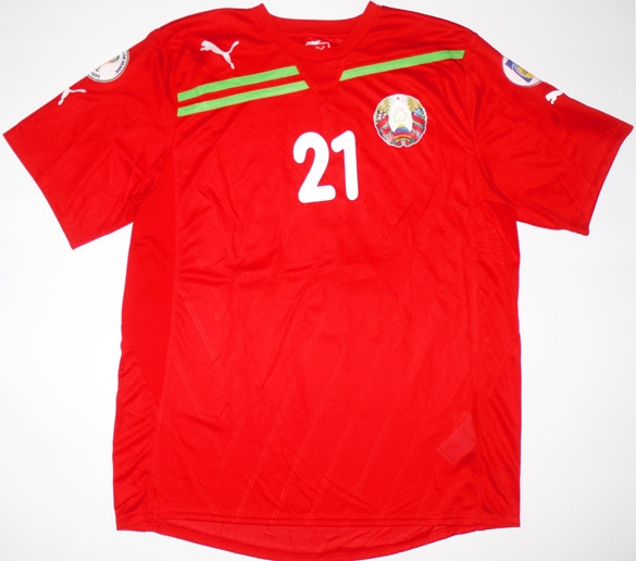Belarus Home football shirt 2011 - 2012.