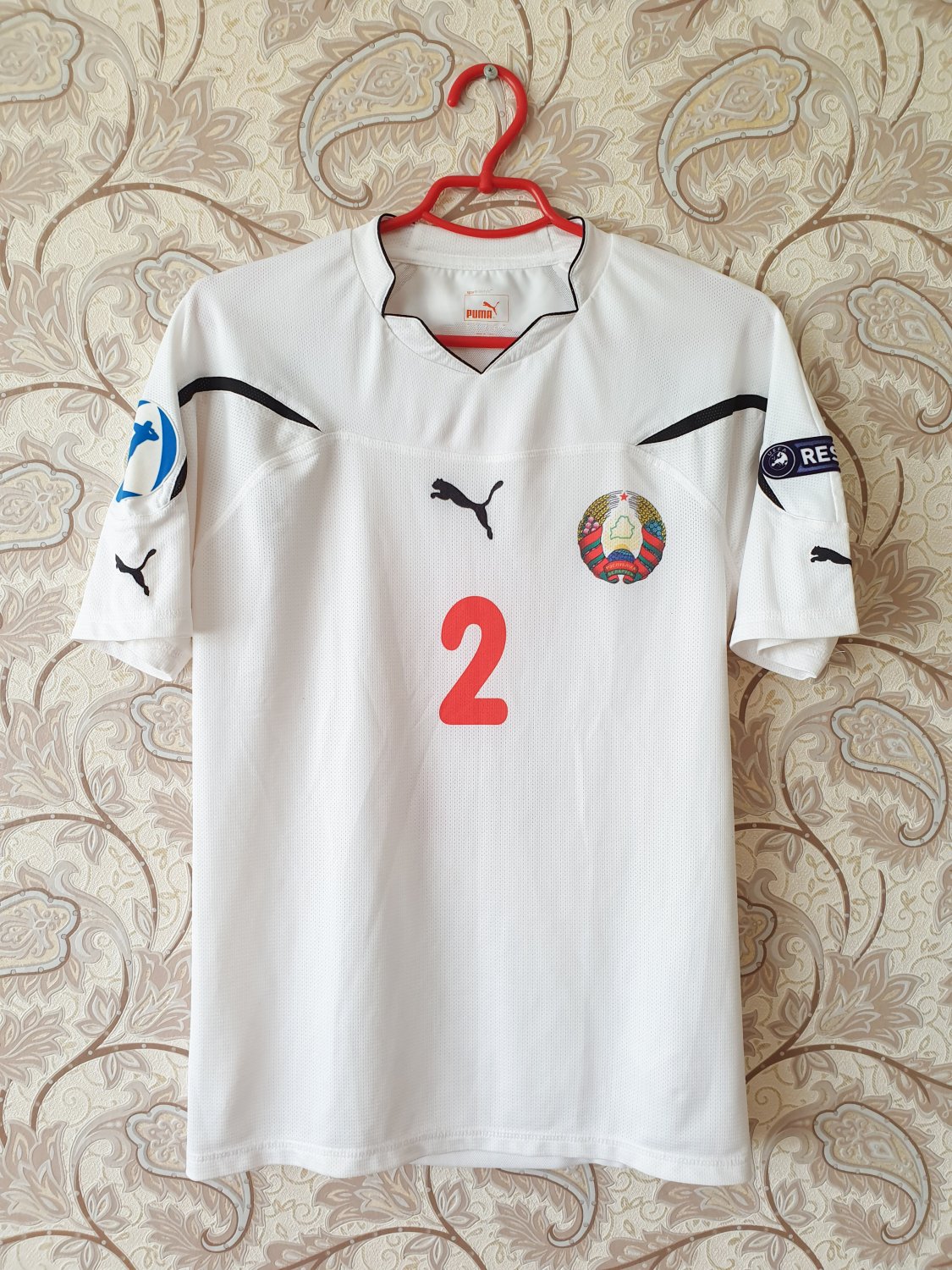 Belarus Home football shirt 2011.