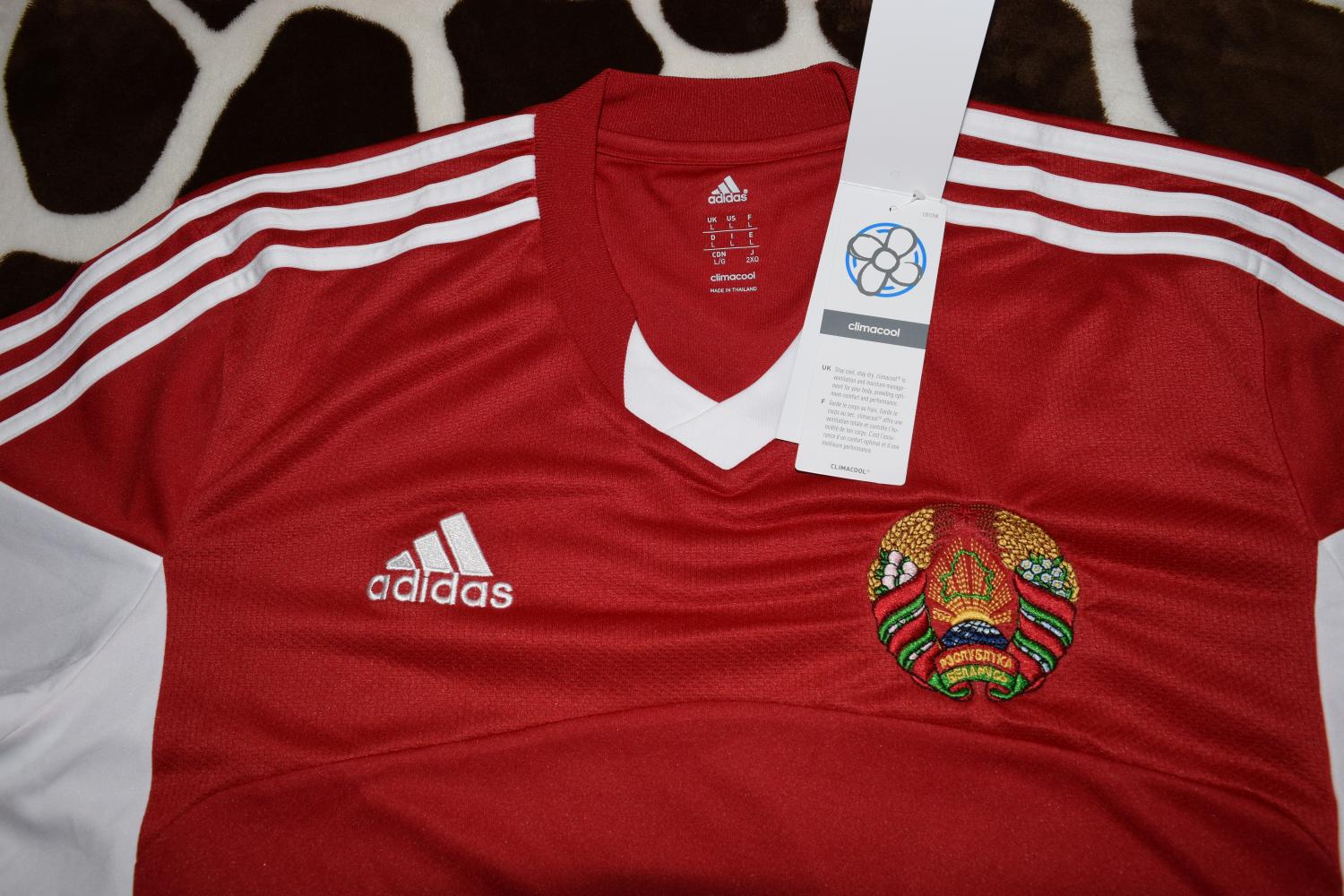 Belarus Home football shirt 2014 - 2015.