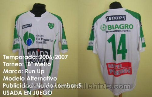 Sarmiento Away football shirt 2006 - 2007
