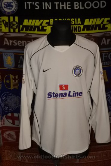 Stranraer Away football shirt 2004 - 2005