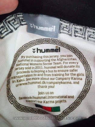 Afghanistan Training/Leisure football shirt 2011 - 2012