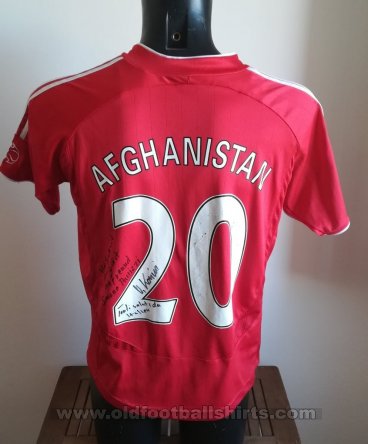Afghanistan Home football shirt 2008