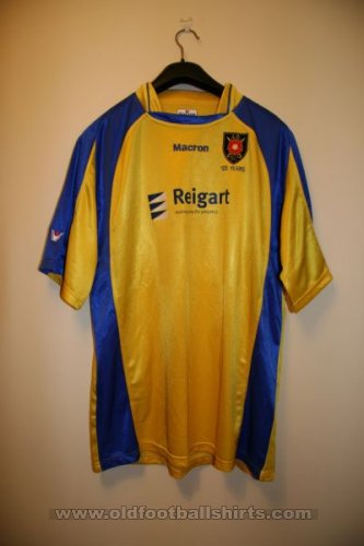 Albion Rovers Home futbol forması 2007 - 2008