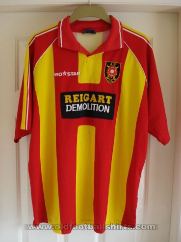 Albion Rovers Home football shirt 2002 - 2004