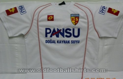 Kayseri Erciyesspor Away football shirt 2004 - 2005