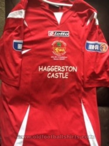 Berwick Rangers Bijzonder  voetbalshirt  2007 - 2008