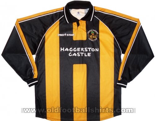 Berwick Rangers Home football shirt 2003 - 2005