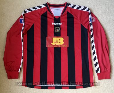 Berwick Rangers Away football shirt 2009 - 2011