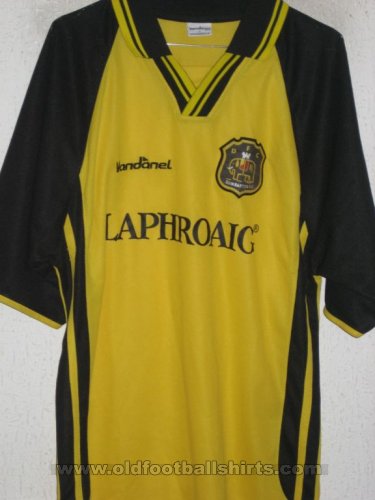 Dumbarton Home football shirt 2004 - 2006