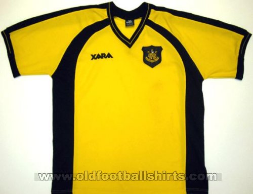 Dumbarton Home football shirt 2000 - 2002