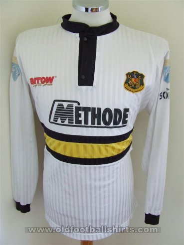 Dumbarton Home football shirt 1998 - 1999