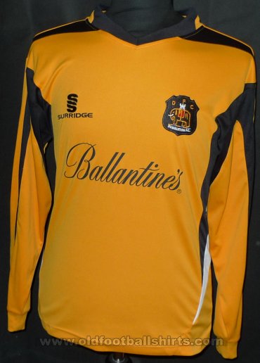 Dumbarton Home football shirt 2008 - 2010
