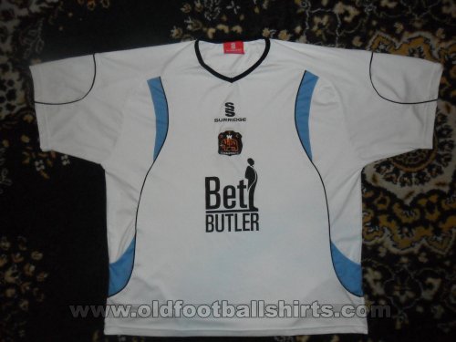 Dumbarton Away football shirt 2011 - 2012