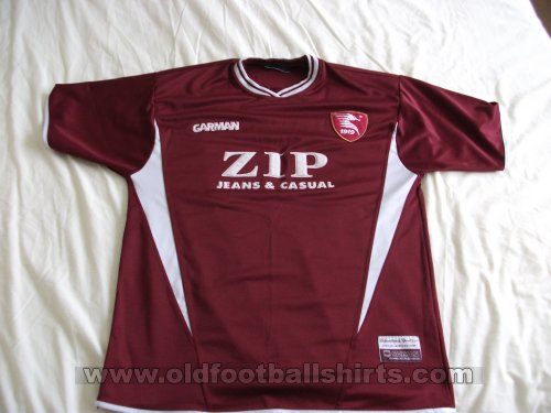 Salernitana Home football shirt 2001 - 2002