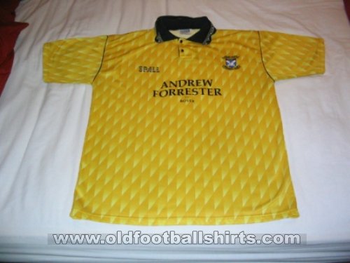 East Fife Home football shirt 1991 - 1993