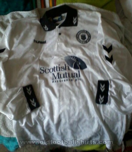 Edinburgh City FC Home football shirt 1998 - 1999