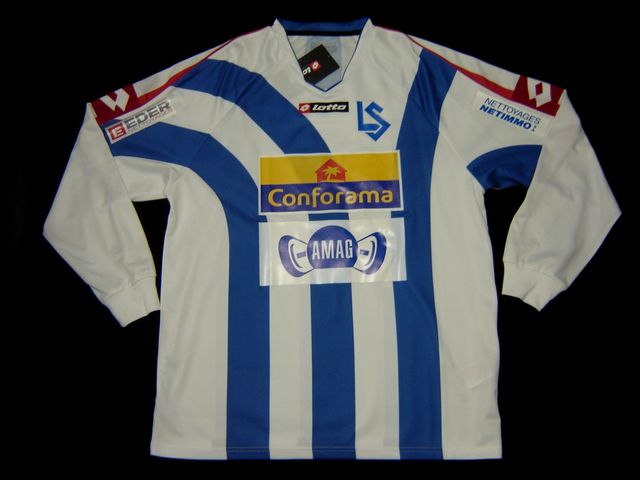 Maillot Domicile Lausanne-Sport 2005-2007 Lotto #32 Mauro Silva - Taille XL, Occasion, Collector Football
