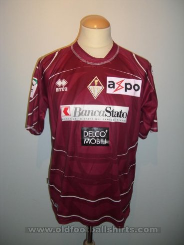 Bellinzona Home football shirt 2010 - 2011