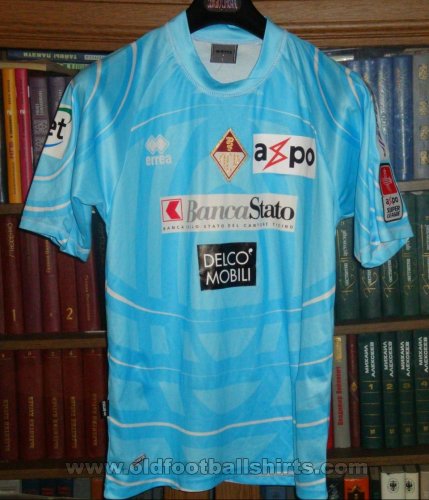 Bellinzona Away football shirt 2010 - 2011