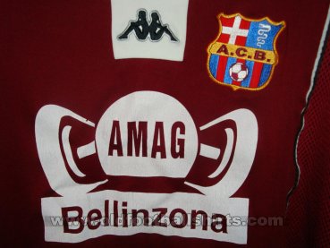 Bellinzona Home football shirt 1999 - 2000