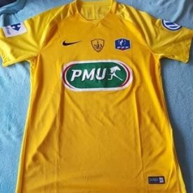 Stade Brestois 29 Cup Shirt football shirt 2017 - 2018 sponsored by PMU