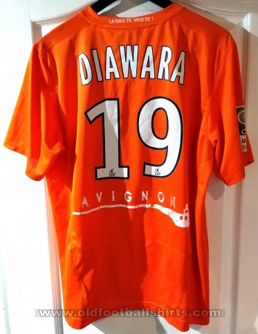 AC Arles Avignon Away football shirt 2009 - 2010