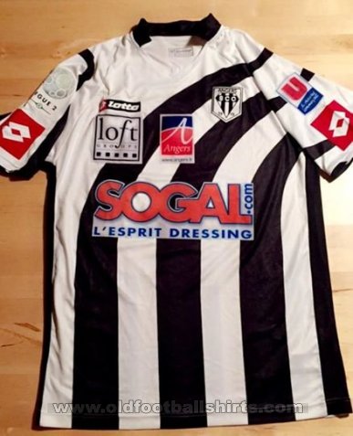 Angers SCO Home football shirt 2008 - 2009