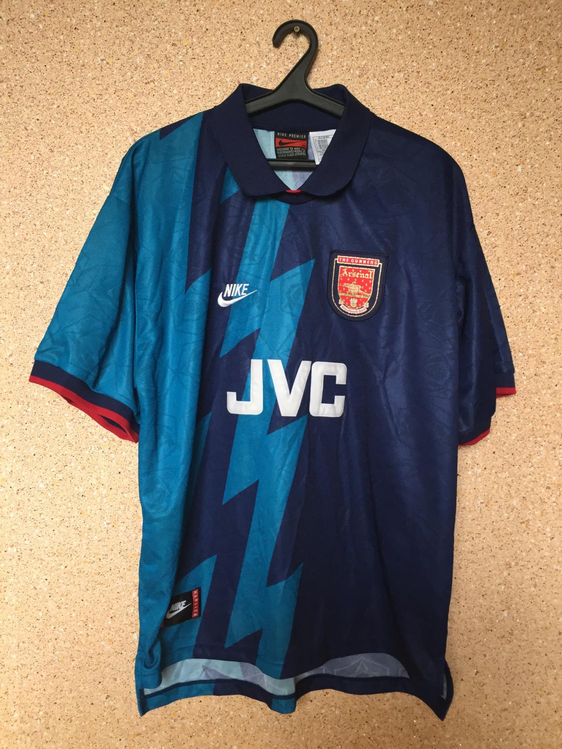 Arsenal Maglia da trasferta maglia di calcio 1995 - 1996 ...