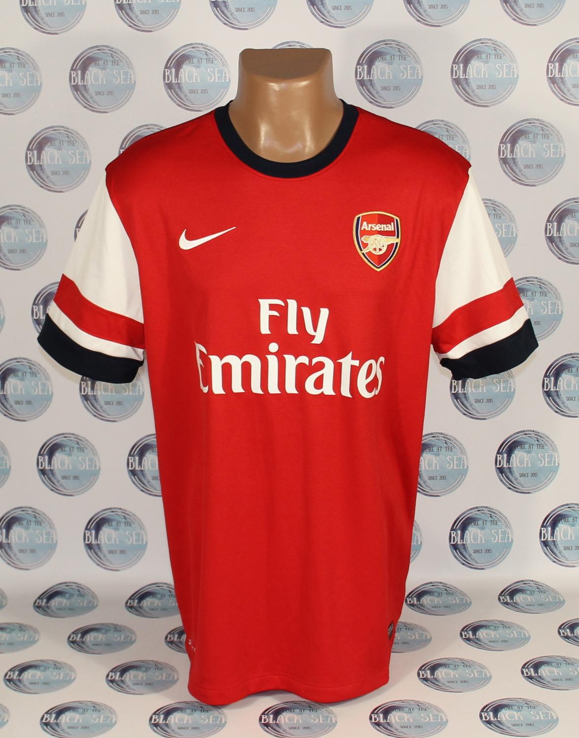Arsenal Home футболка 2012 - 2014. Sponsored by Emirates