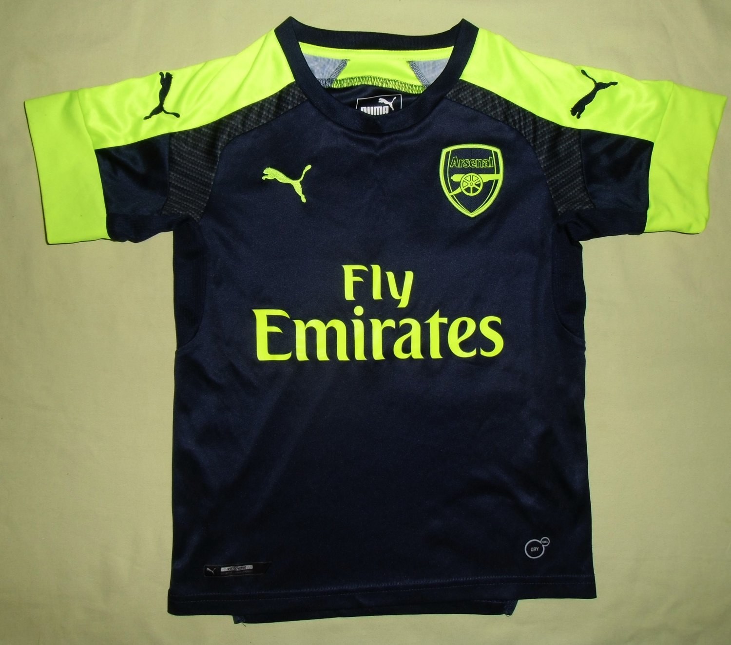Arsenal 2016-2017 Third Football Shirt Nameset Any Name & Number 