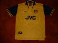 Arsenal Fora camisa de futebol 1996 - 1997