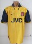 Arsenal Dış Saha futbol forması 1996 - 1997