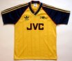 Arsenal Uit  voetbalshirt  1988 - 1990