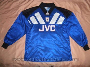 Arsenal Goleiro camisa de futebol 1992 - 1994