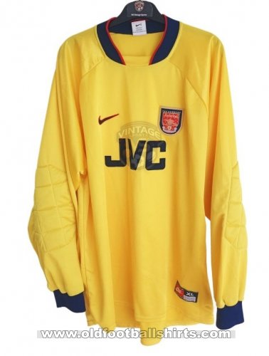 Arsenal Goalkeeper football shirt 1996 - 1998