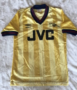 Arsenal Away football shirt 1983 - 1985